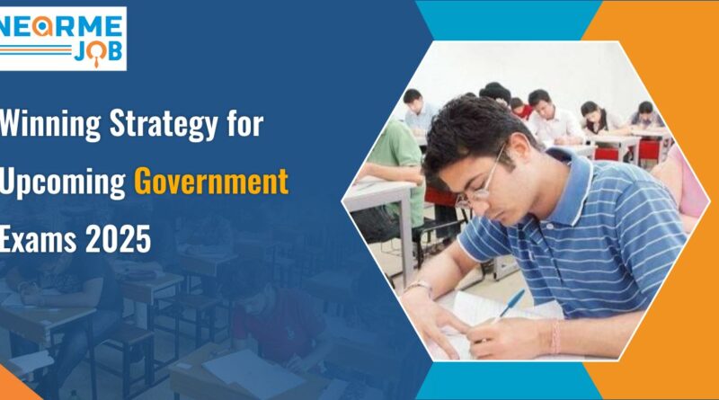 Thumbnail, upcoming government exam 2025